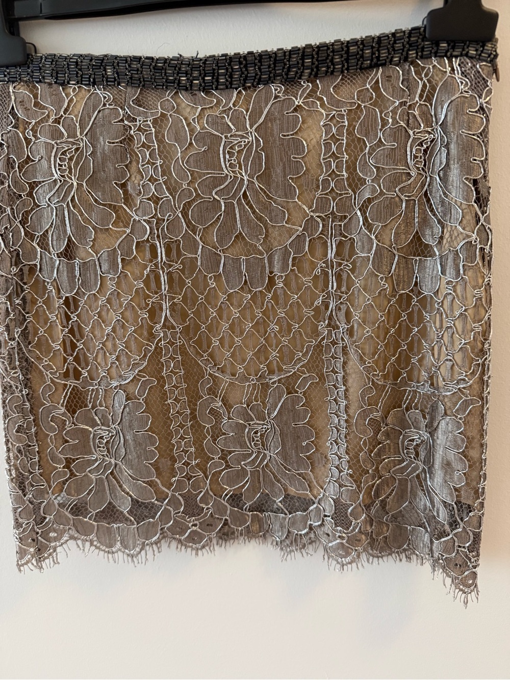 GianFranco Ferre Jeans Vintage Lace Mini Skirt. Size IT 40. US size 26.
